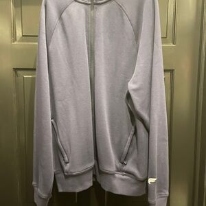 Fabletics Men's Navy Full-Zip Hoodie